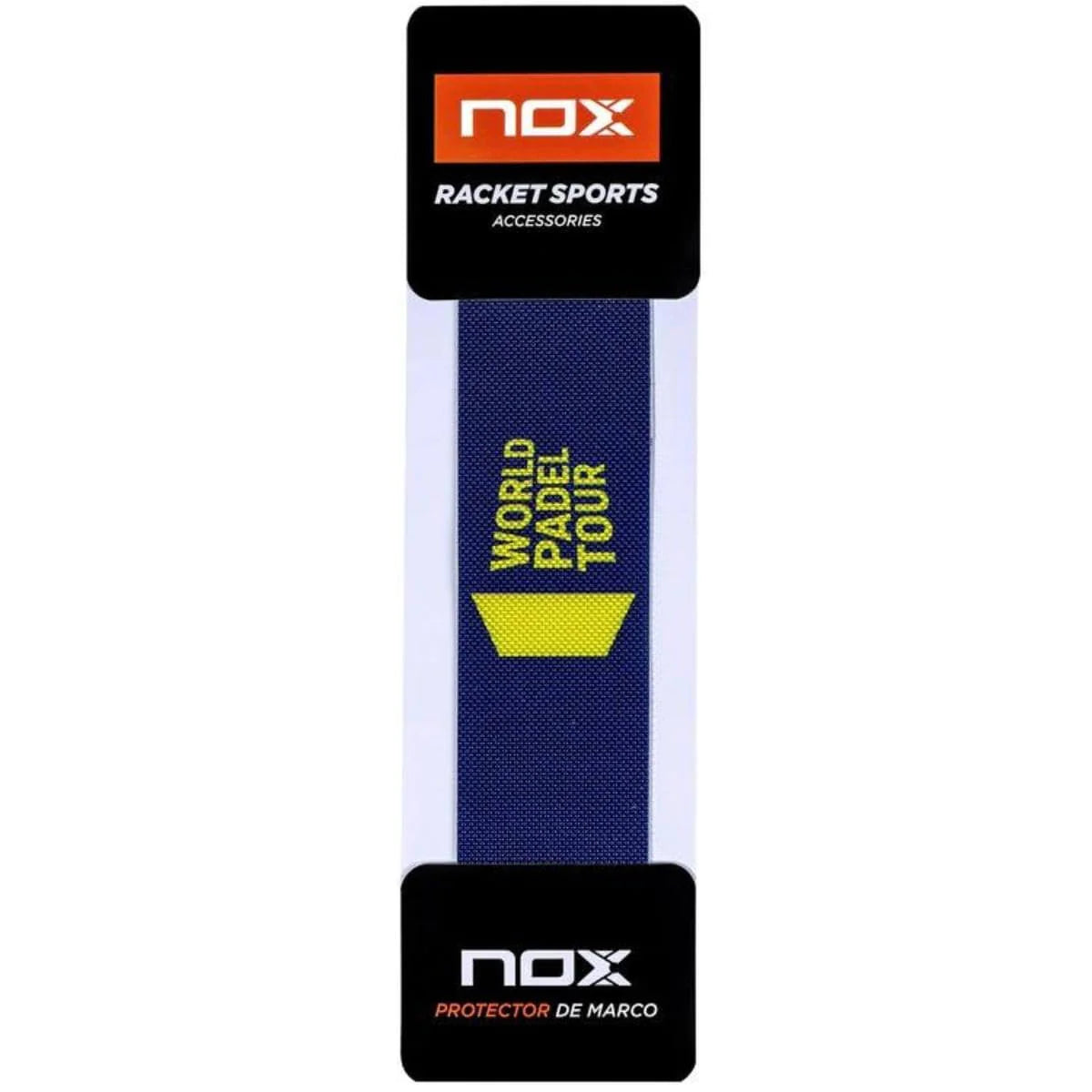 Protector Pala Nox WPT Azul Marino Logo Amarillo