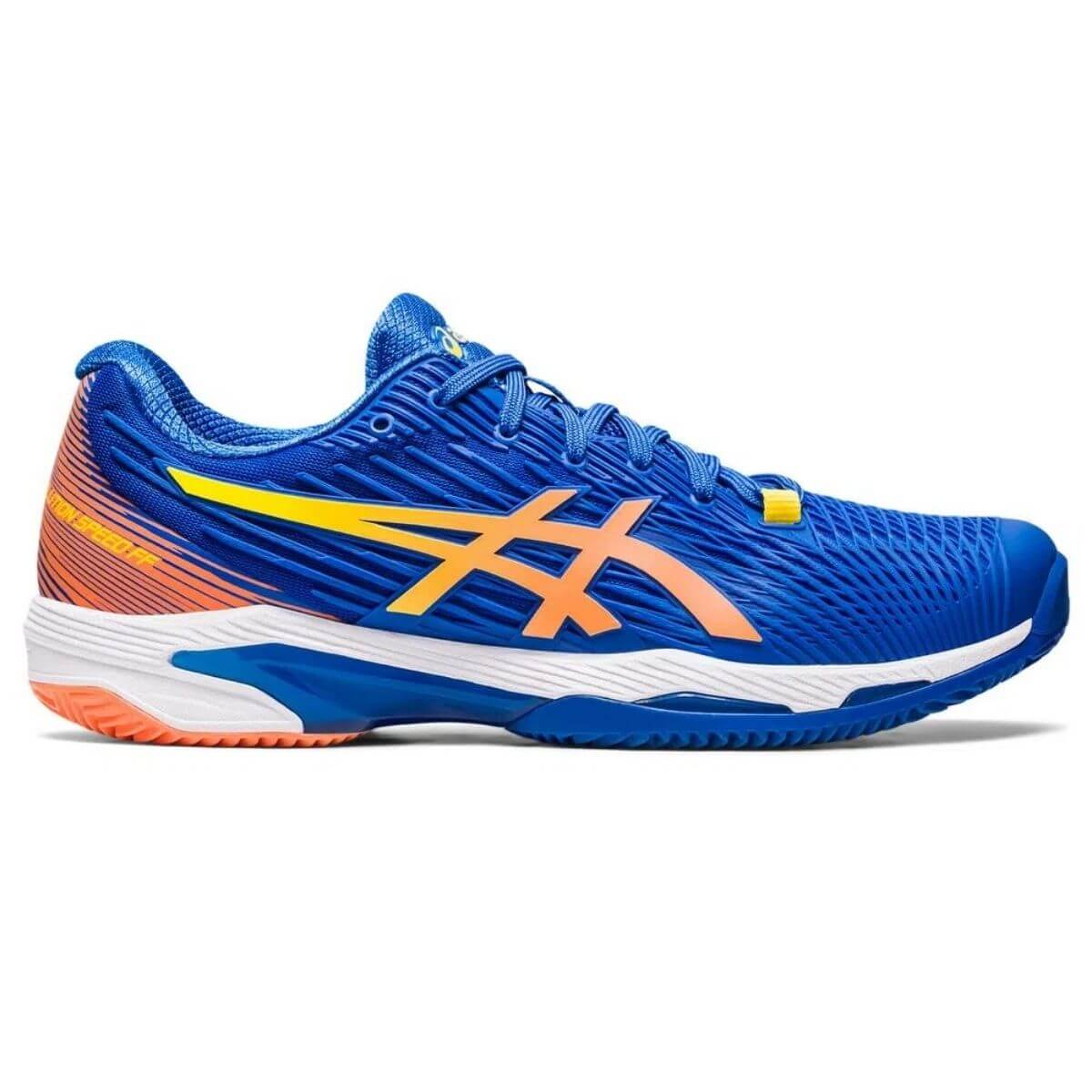 Zapatilla Asics Solution Speed FF 2 Clay Tuna Blue Sun Peach Talla 8US-41,5EU (26 Cm)