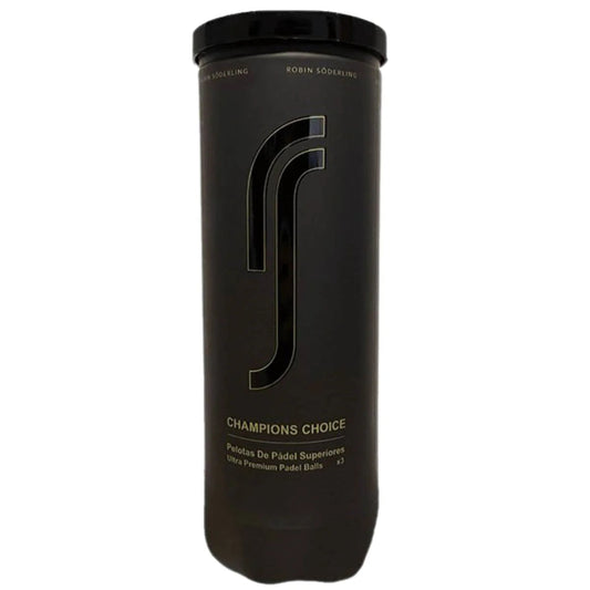 Tarro de Pelota Robin Soderling Padel Champion Choice X3
