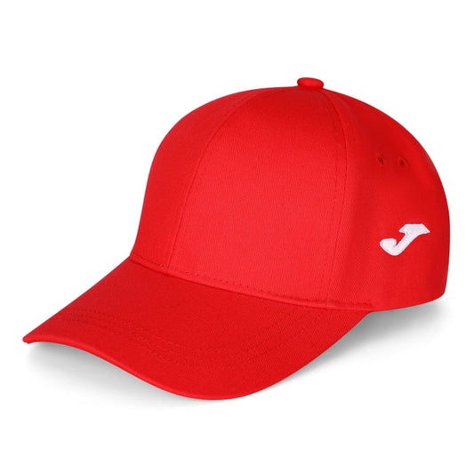 Gorro Joma Clásico Rojo Logo Lateral Blanco