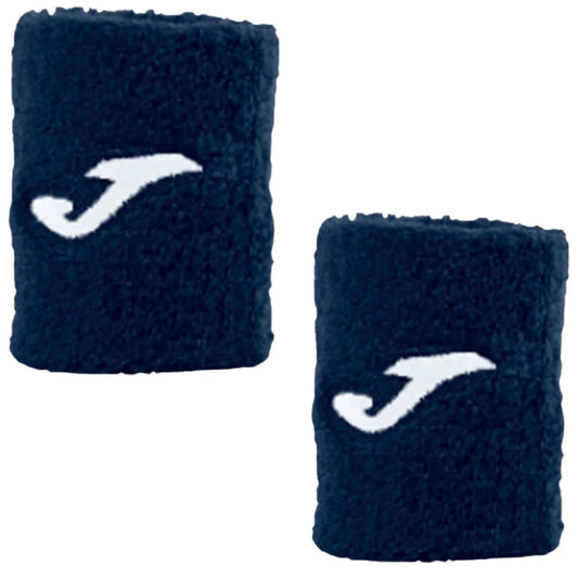 Muñequera Joma Corta Azul Marino Oscuro X2