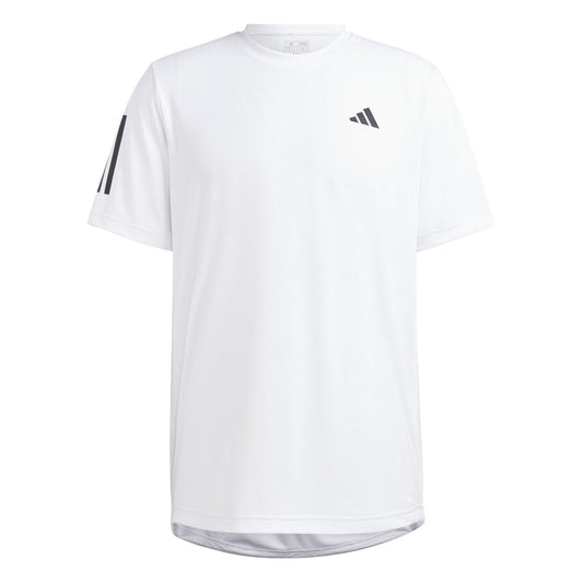 Polera adidas Blanca logo negro M