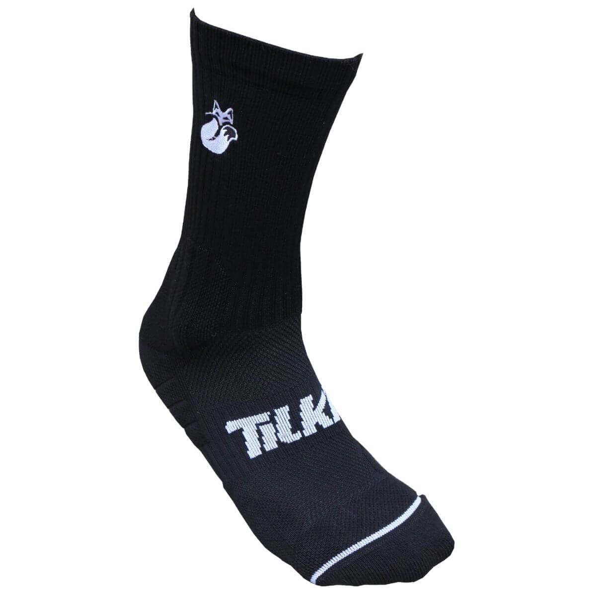 Calcetín Crew D1 Tilki Lehinde Black/White M24W (M) 39-42