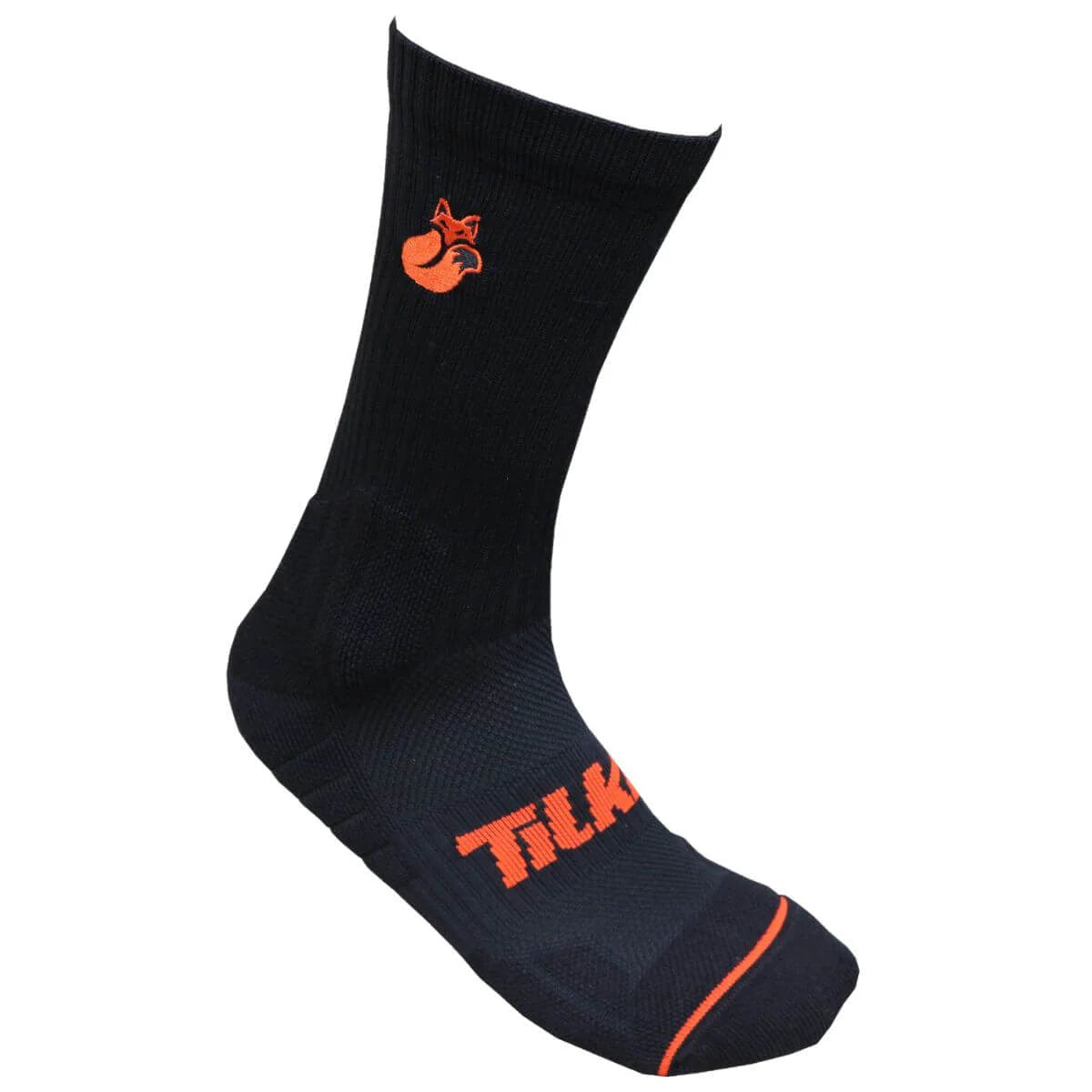Calcetín Crew D1 Tilki Lehinde Black/Orange M24W (L) 43-46