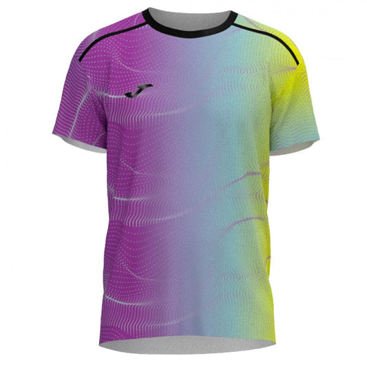Polera Joma Manga Corta Smash Morado Talla XL 24-25