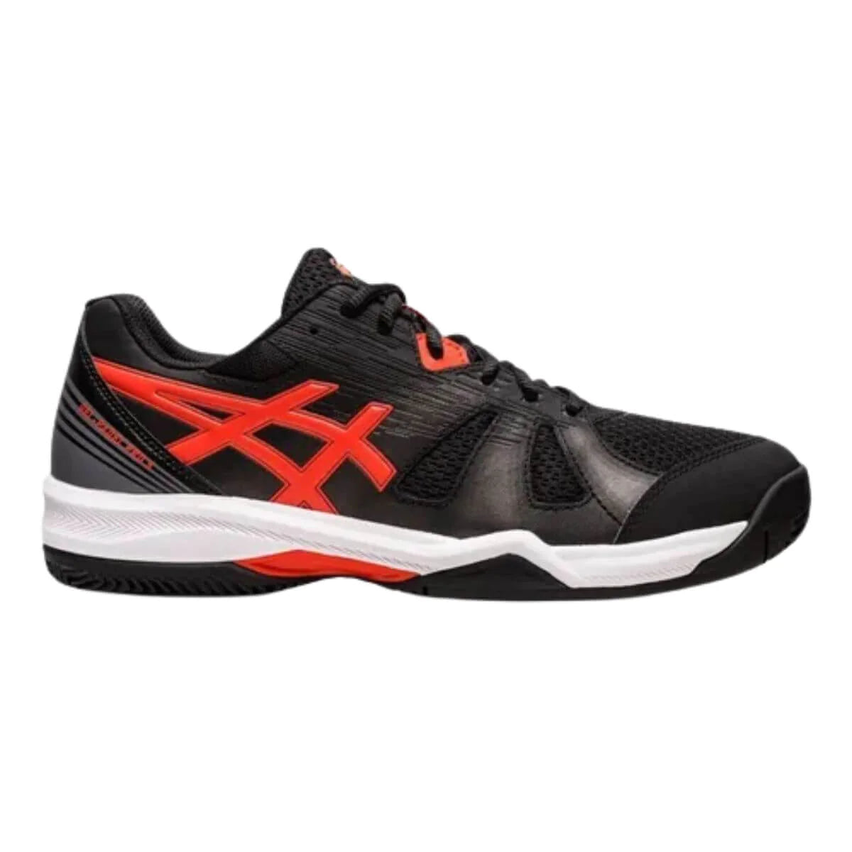 Zapatilla Asics Gel Padel Pro 5 Negro Rojo Talla 12US-46,5EU (29,5 Cm)