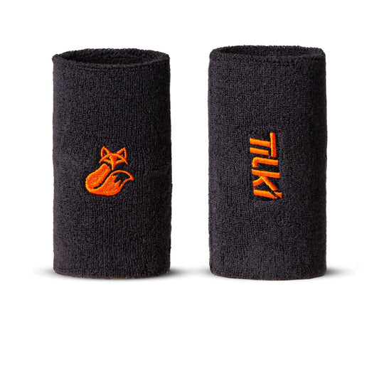 Muñequera Larga Algodón Terry Tilki gris/naranja