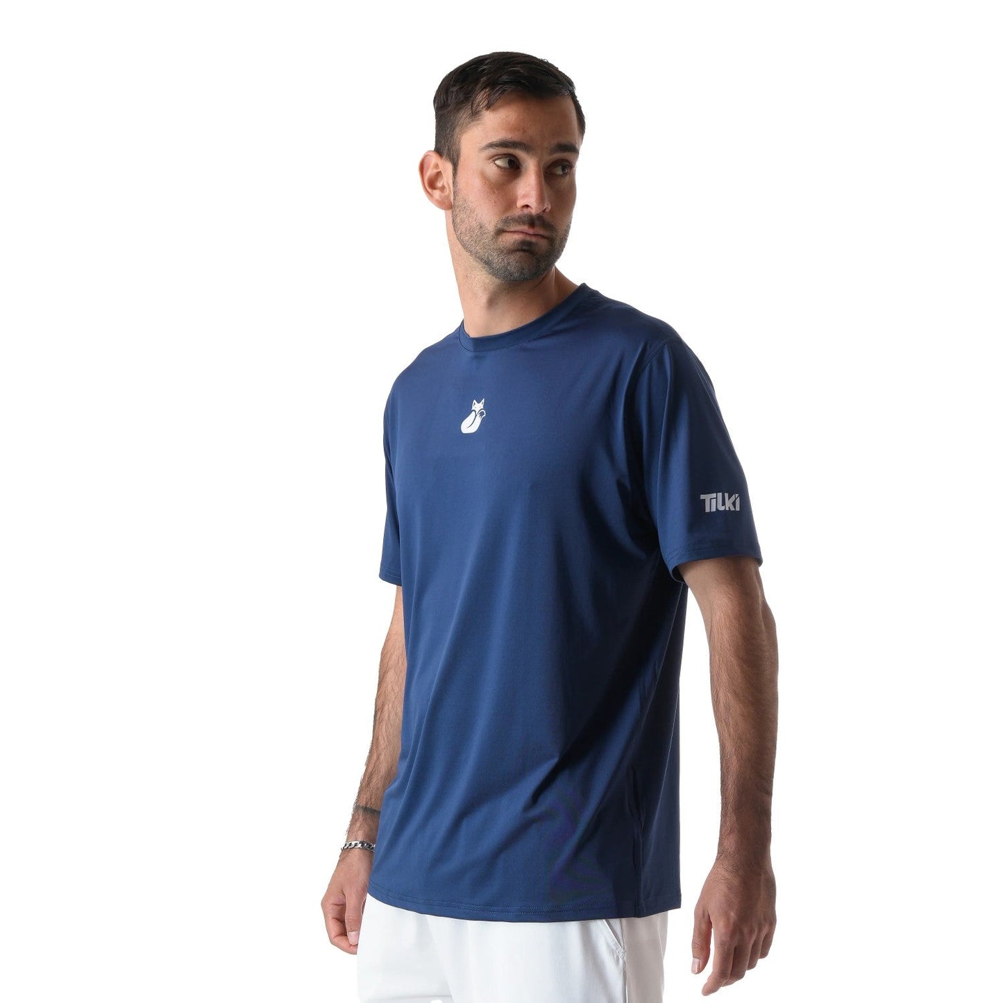 Polera deportiva Poly Tilki Temel azul Talla S