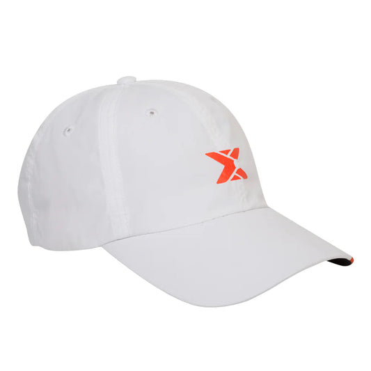 Gorro Nox Blanco Logo Rojo