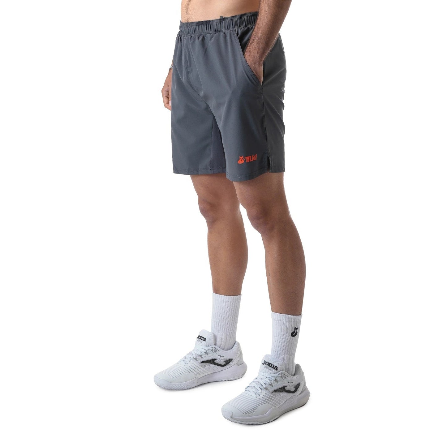 Short Poly Tilki  Temel Gris Talla S