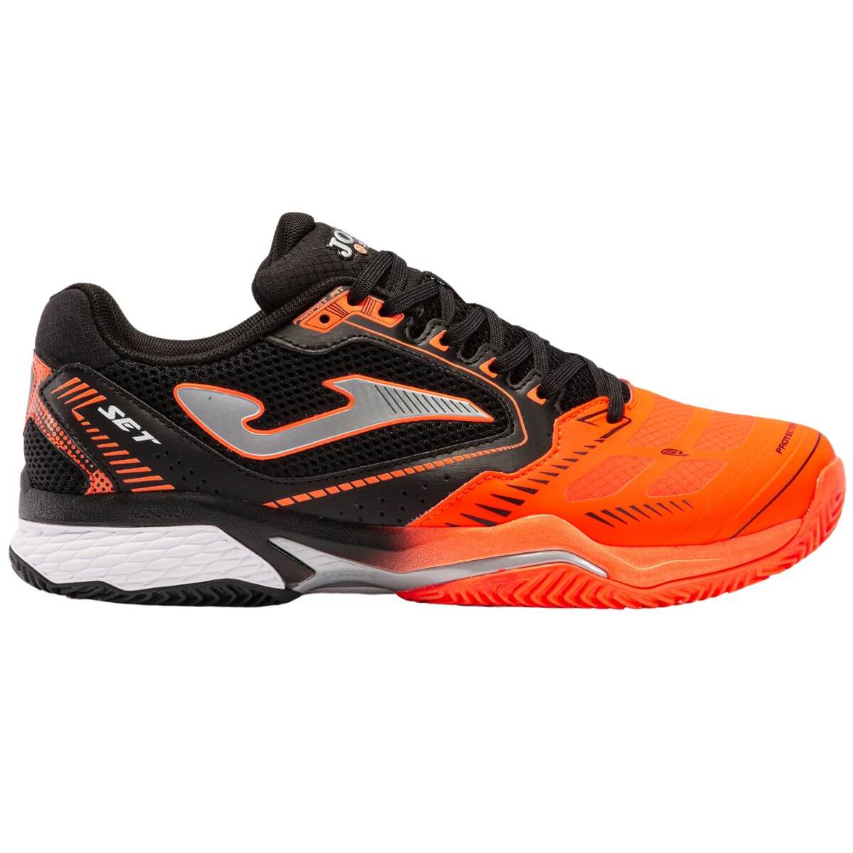Zapatilla Joma T.Set Men 2208 Naranjo Negro Talla 9.5US-43EU-(28CM)