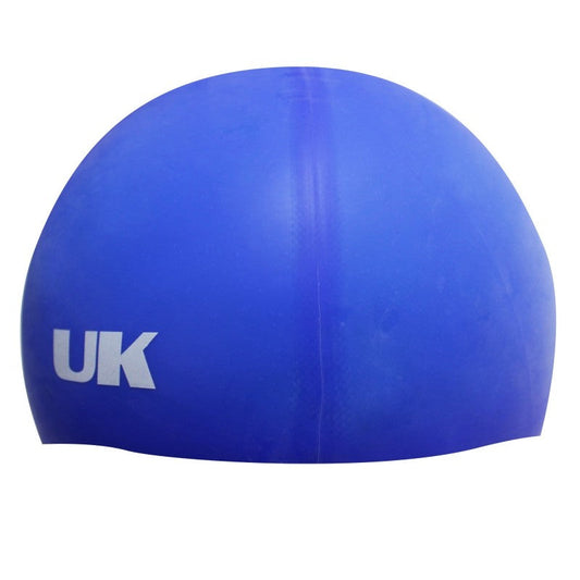 Gorro de natación Uktime silicona azul