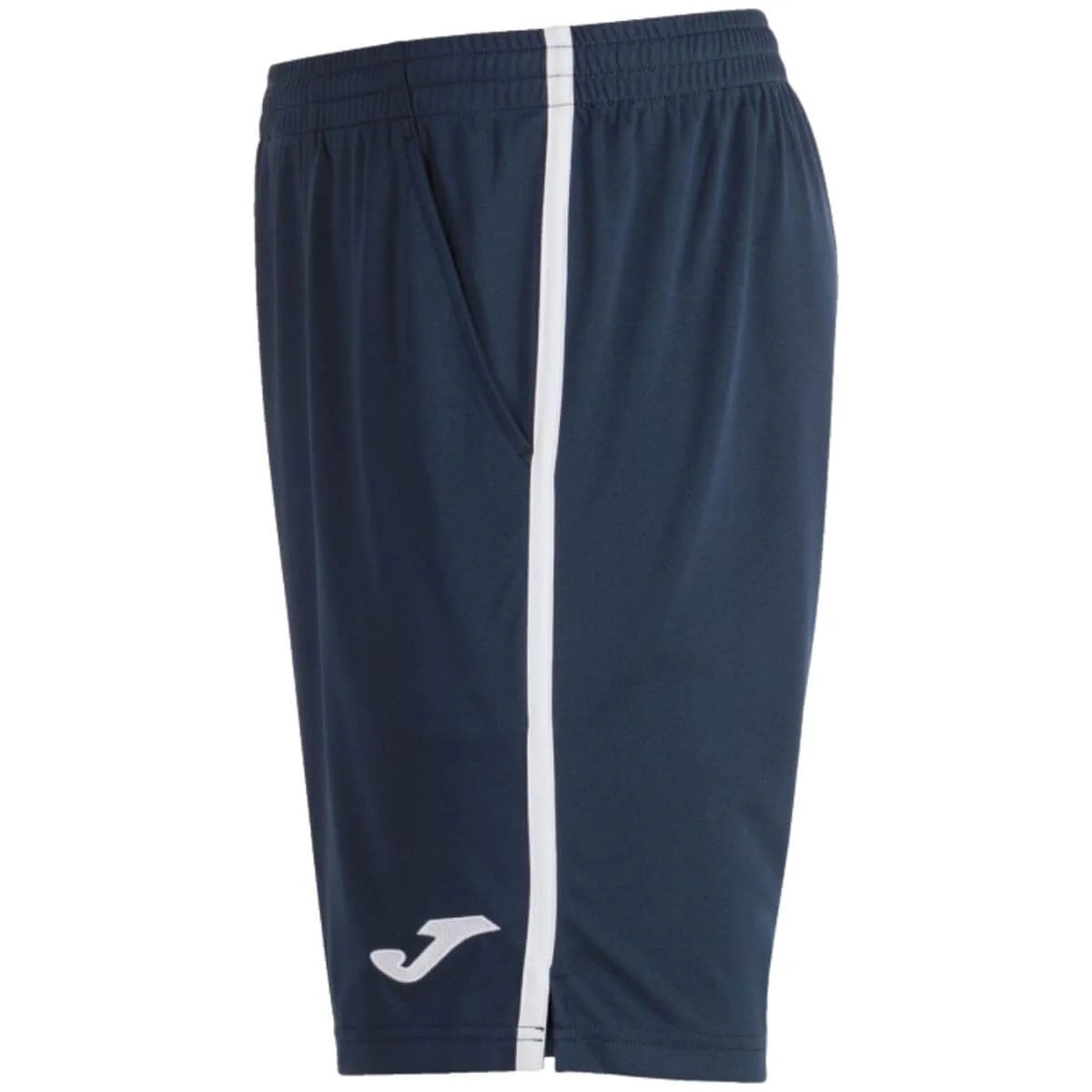 Short Joma Open III Azul Marino Franjas Blancas Talla S