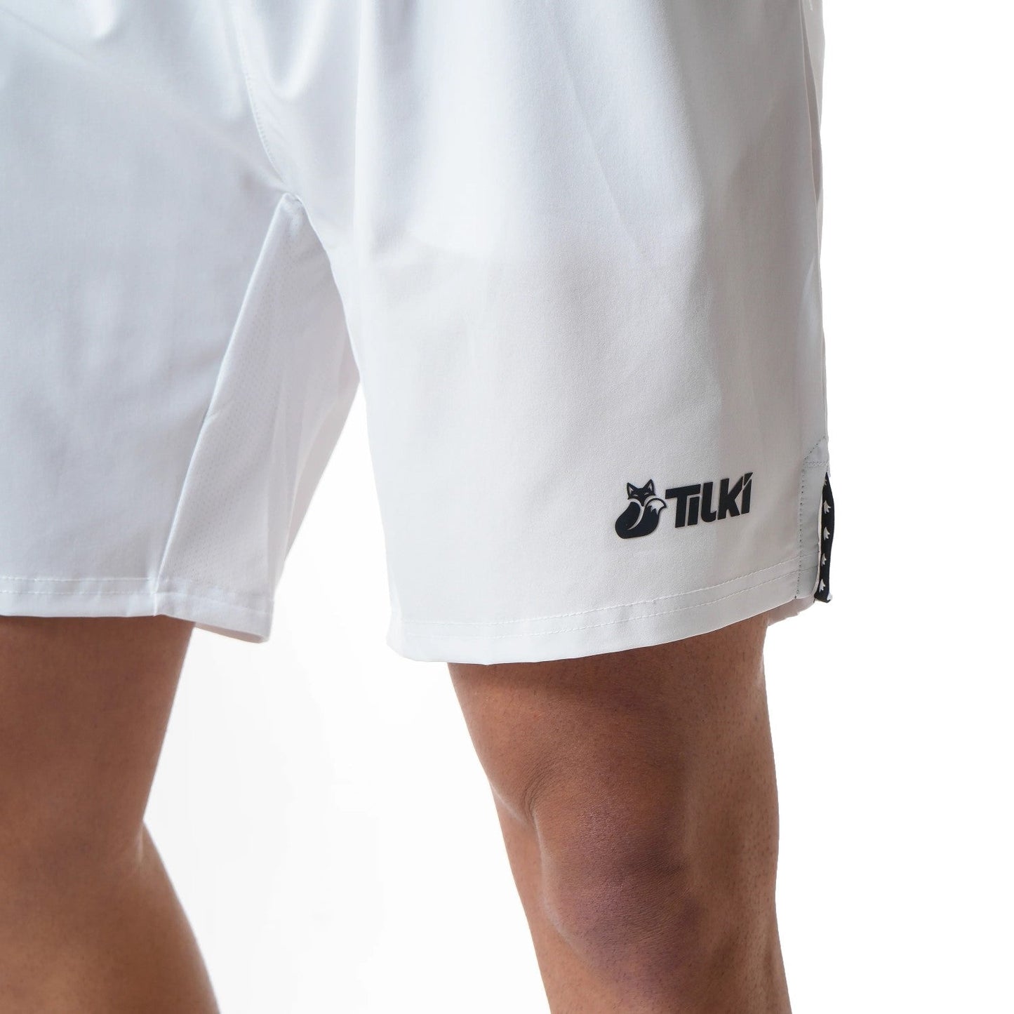 Short Poly Tilki  Temel blanco Talla L