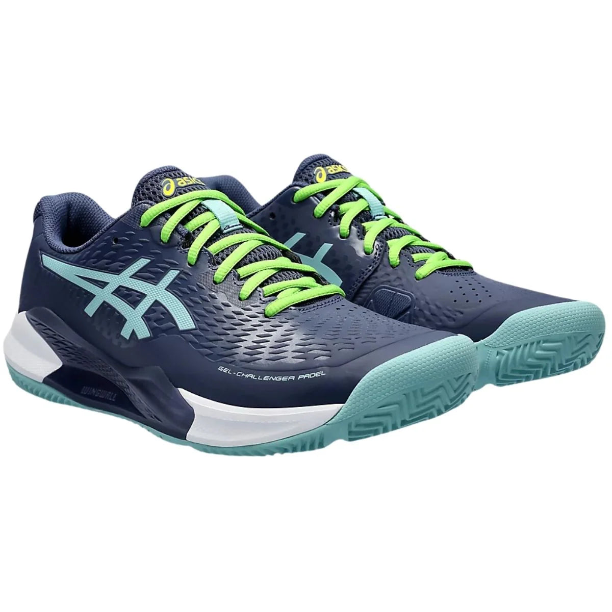 Zapatilla Asics Gel Challenger 14 Padel Thunder Blue Teal Tint 8US-41,5EU (26 Cm)