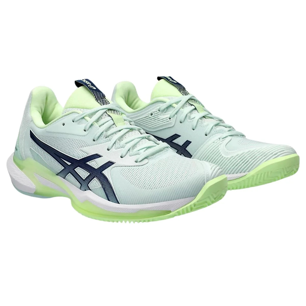 Zapatilla Asics Mujer Solution Speed FF 2 Clay Hazard Green Reborn Blue 7US-38EU (24 Cm)
