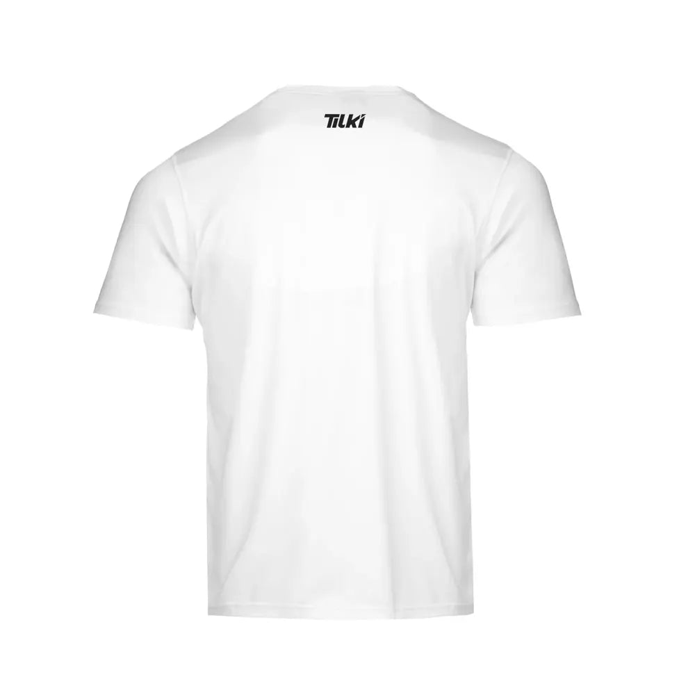 Polera M/C Khombi Polyester Tilki Temel White/Black M25S Talla L