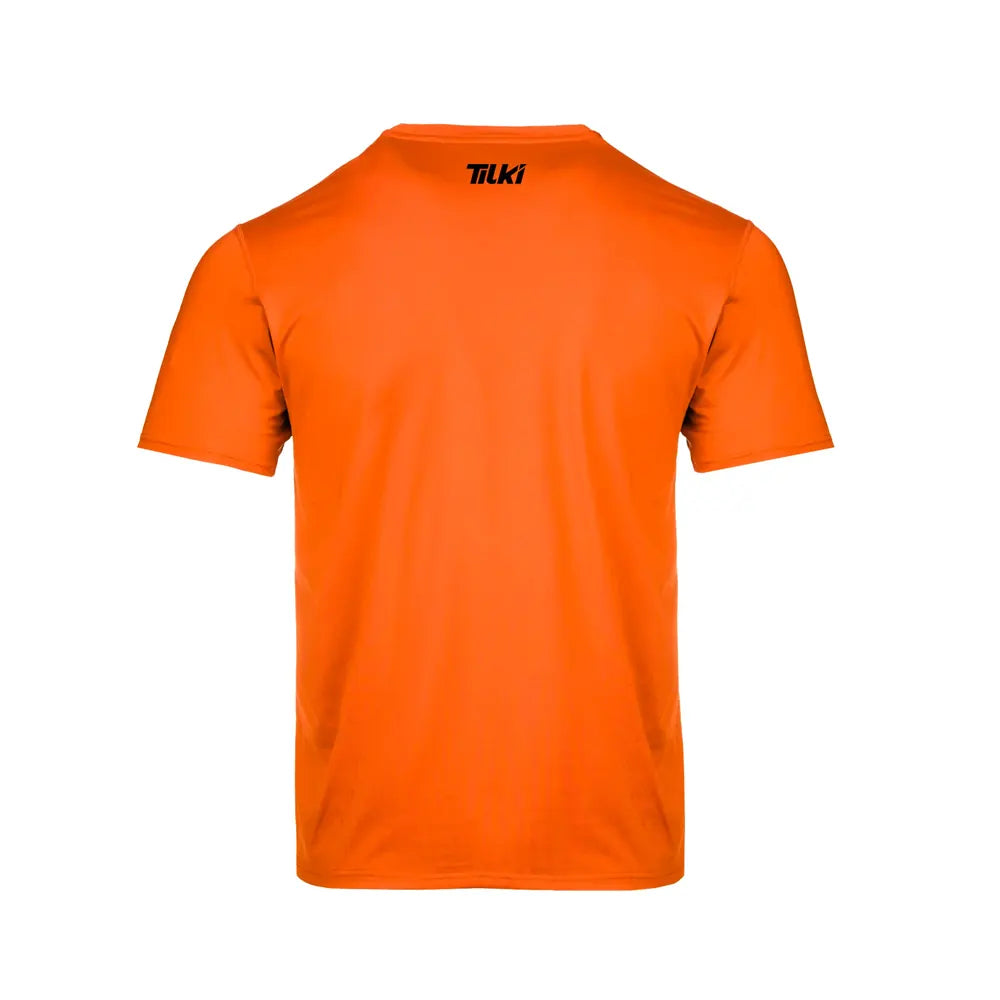 Polera M/C Khombi Polyester Tilki Temel Orange M25S Talla L