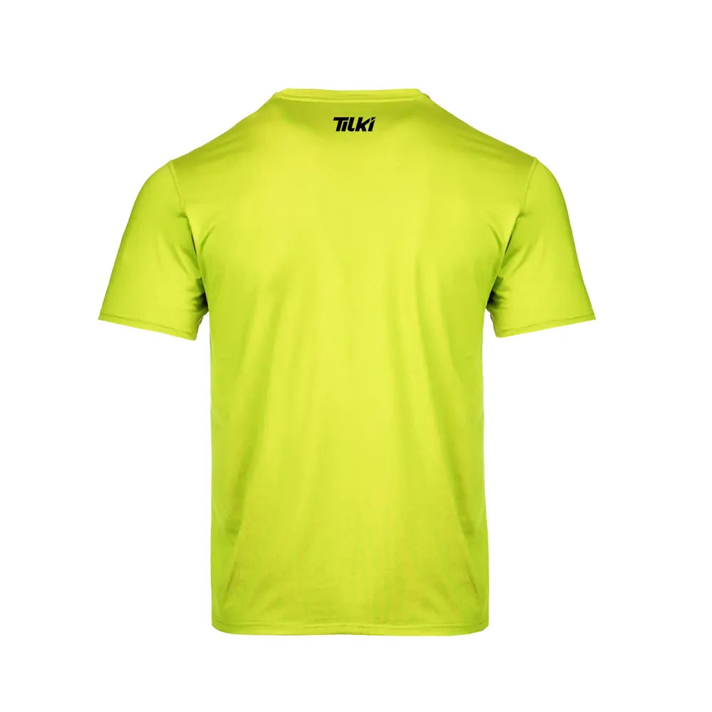 Polera M/C Khombi Polyester Tilki Temel Yellow Fluor M25S Talla XL
