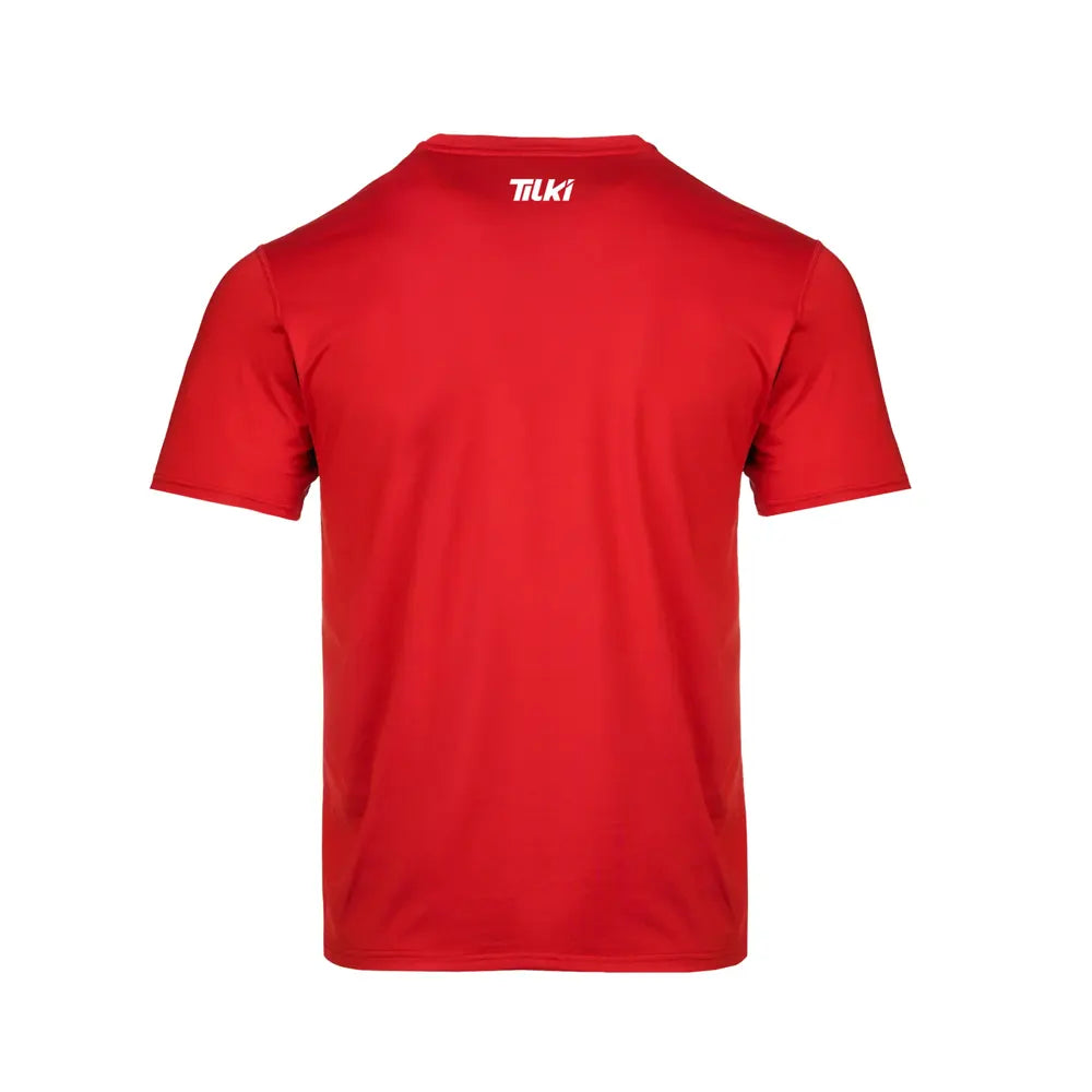 Polera M/C Khombi Polyester Tilki Temel Red M25S Talla L
