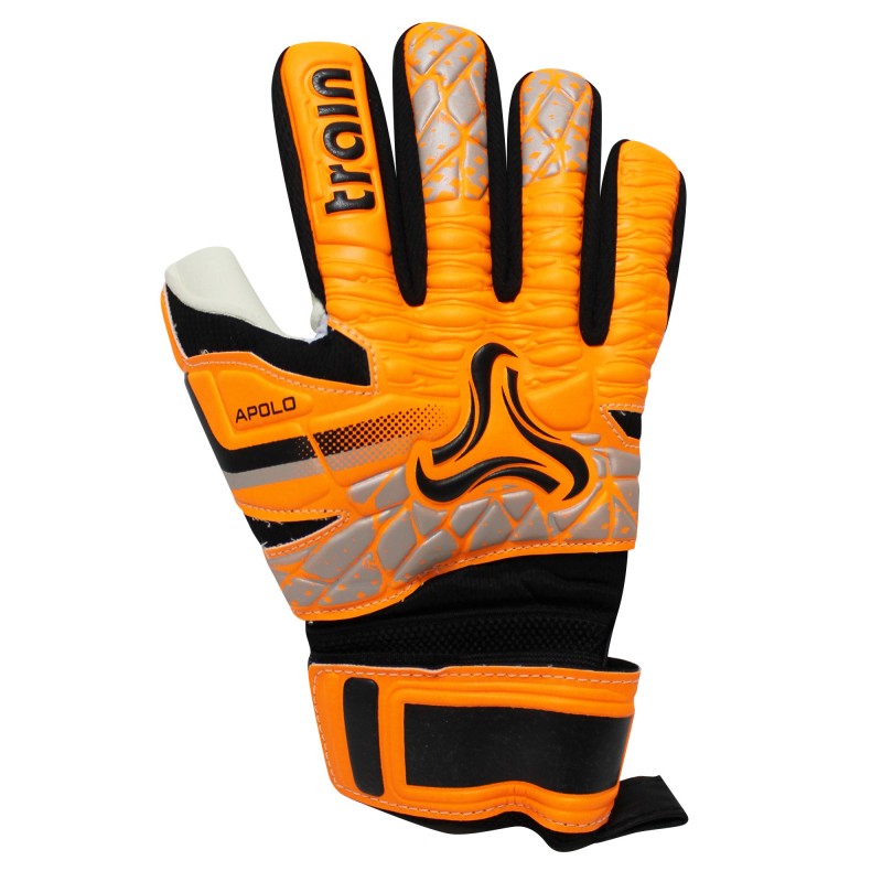 Guantes de arquero Apolo naranja N°6
