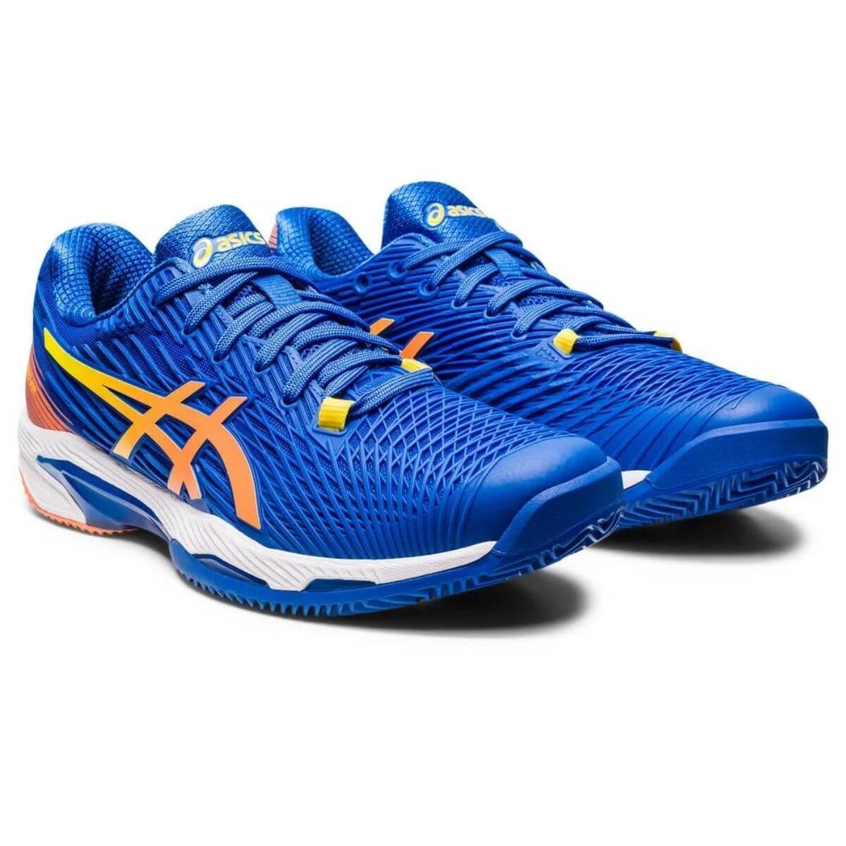Zapatilla Asics Solution Speed FF 2 Clay Tuna Blue Sun Peach Talla 9US-42,5EU (27 Cm)