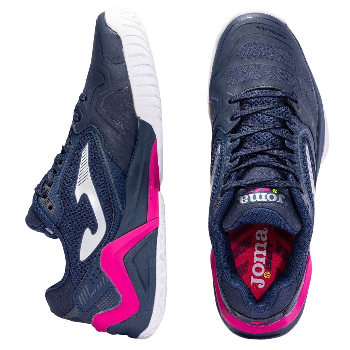 Zapatilla Joma T .Set Lady 2303 Azul Marino Rosado Talla 8US-41EU (26.5CM)