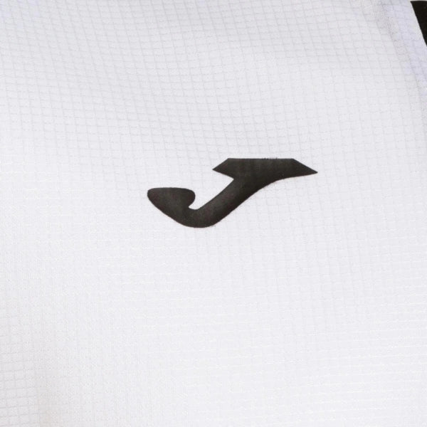 Polera Joma Ranking Blanco Cuello Negro Talla XL
