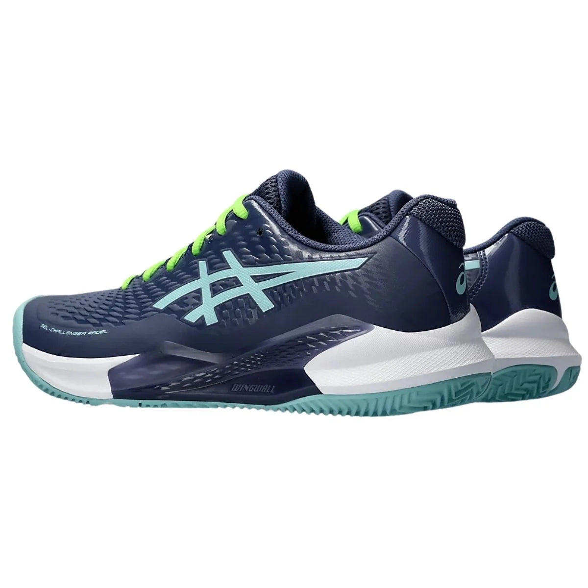 Zapatilla Asics Gel Challenger 14 Padel Thunder Blue Teal Tint 8US-41,5EU (26 Cm)