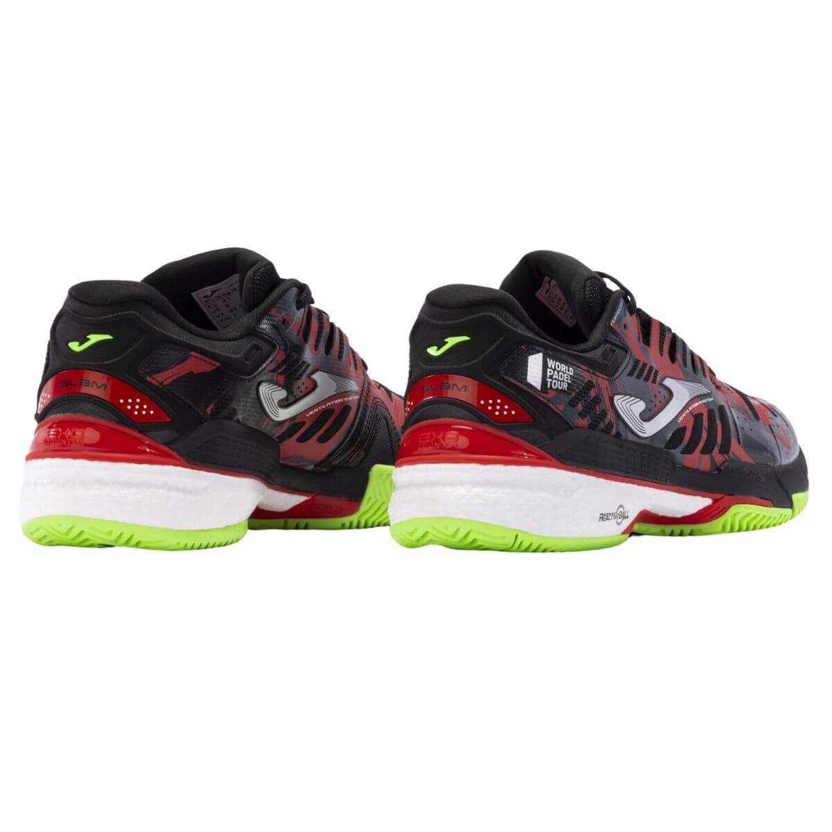 Zapatilla Joma Slam Men 2301 Black Red Talla 8US-41EU (26.5CM) 23-24