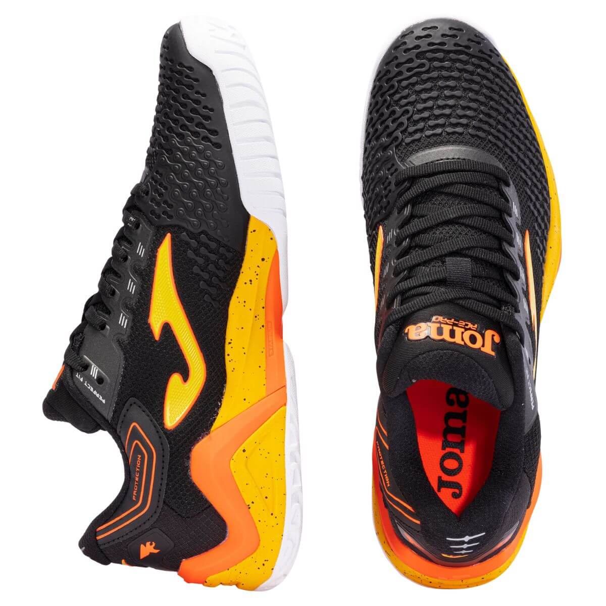 Zapatilla Joma T.Ace 2301 Negro Naranjo Talla 7US-40EU (25,5CM)