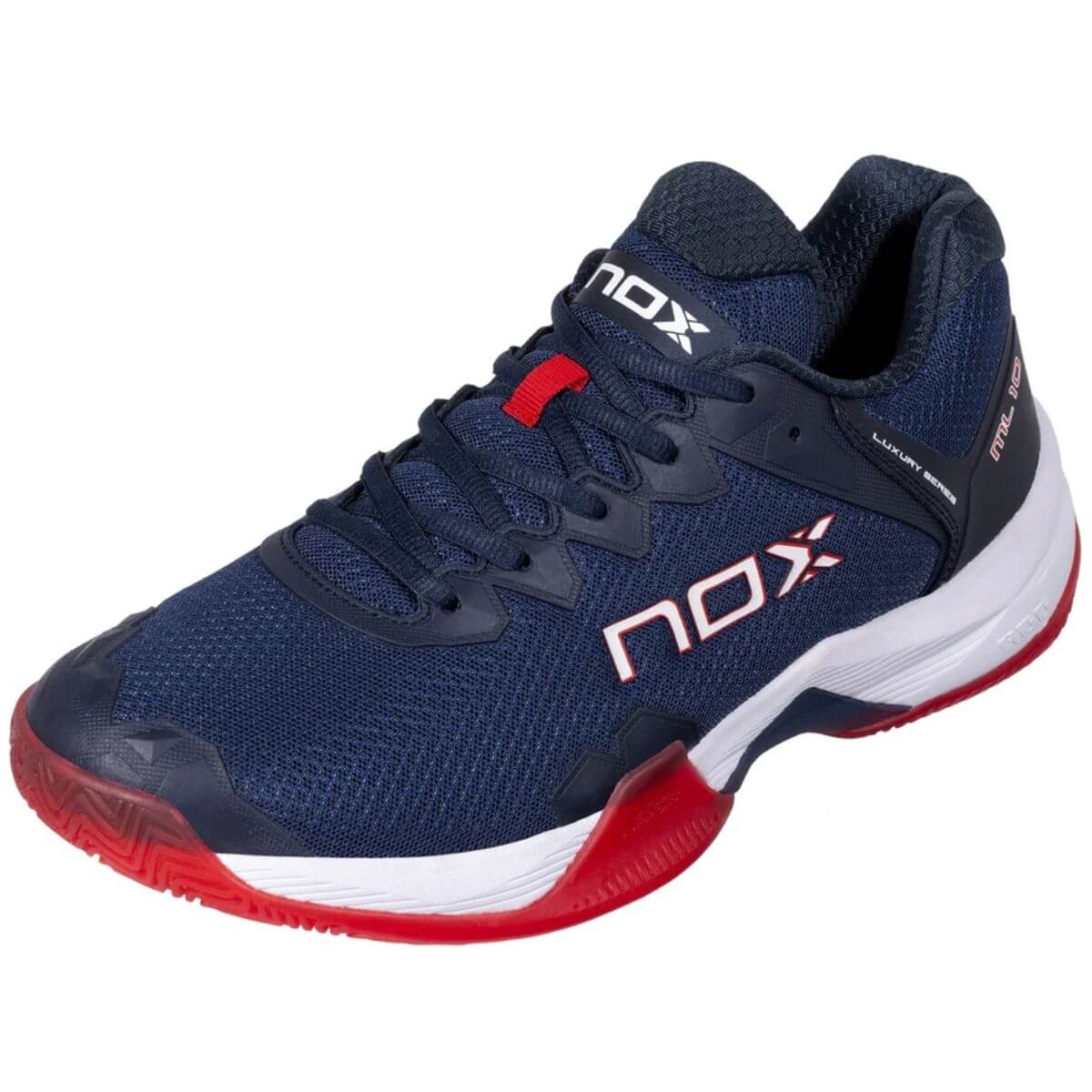 Zapatilla Nox ML10 HEXA Blue Fiery Red Talla 11US-45EU (29,35CM) 2023/24