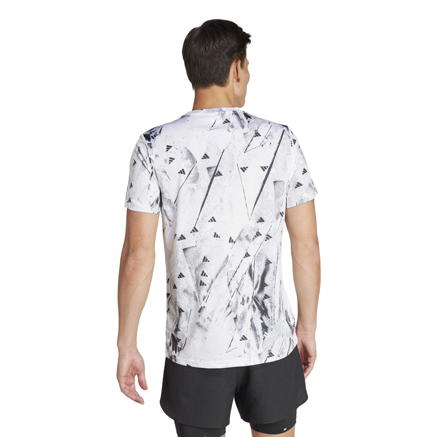 Polera adidas Run it Blanco M