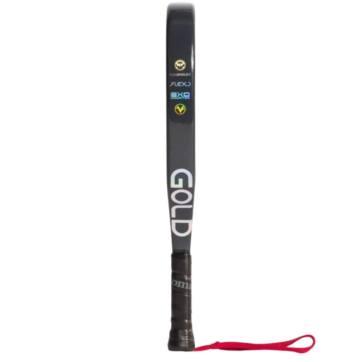 Pala Padel Joma Gold Negro Turquesa