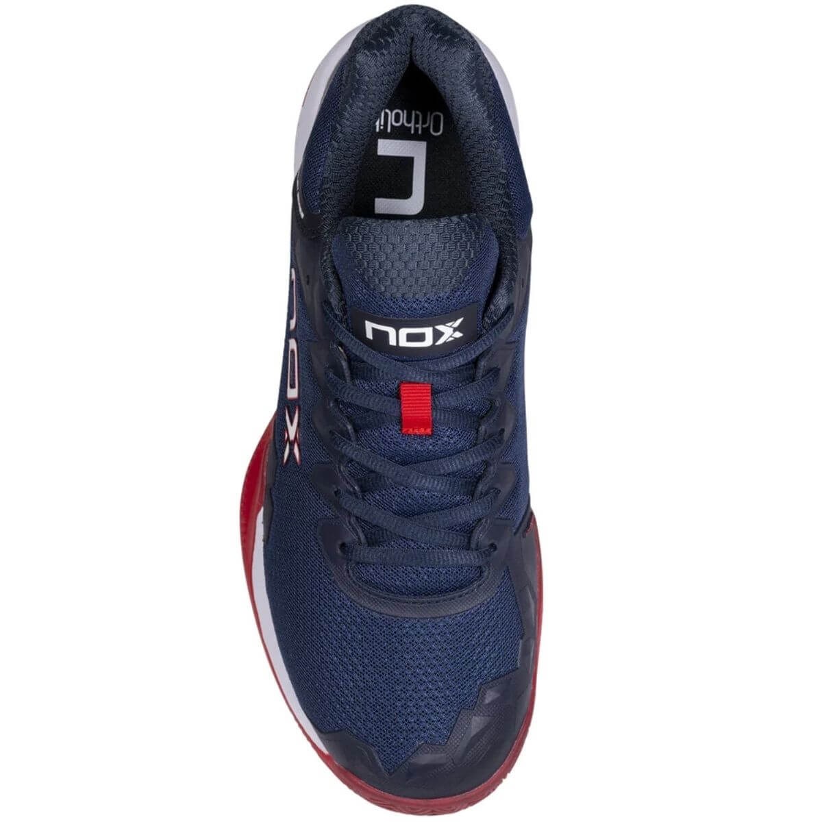 Zapatilla Nox ML10 HEXA Blue Fiery Red Talla 11US-45EU (29,35CM) 2023/24