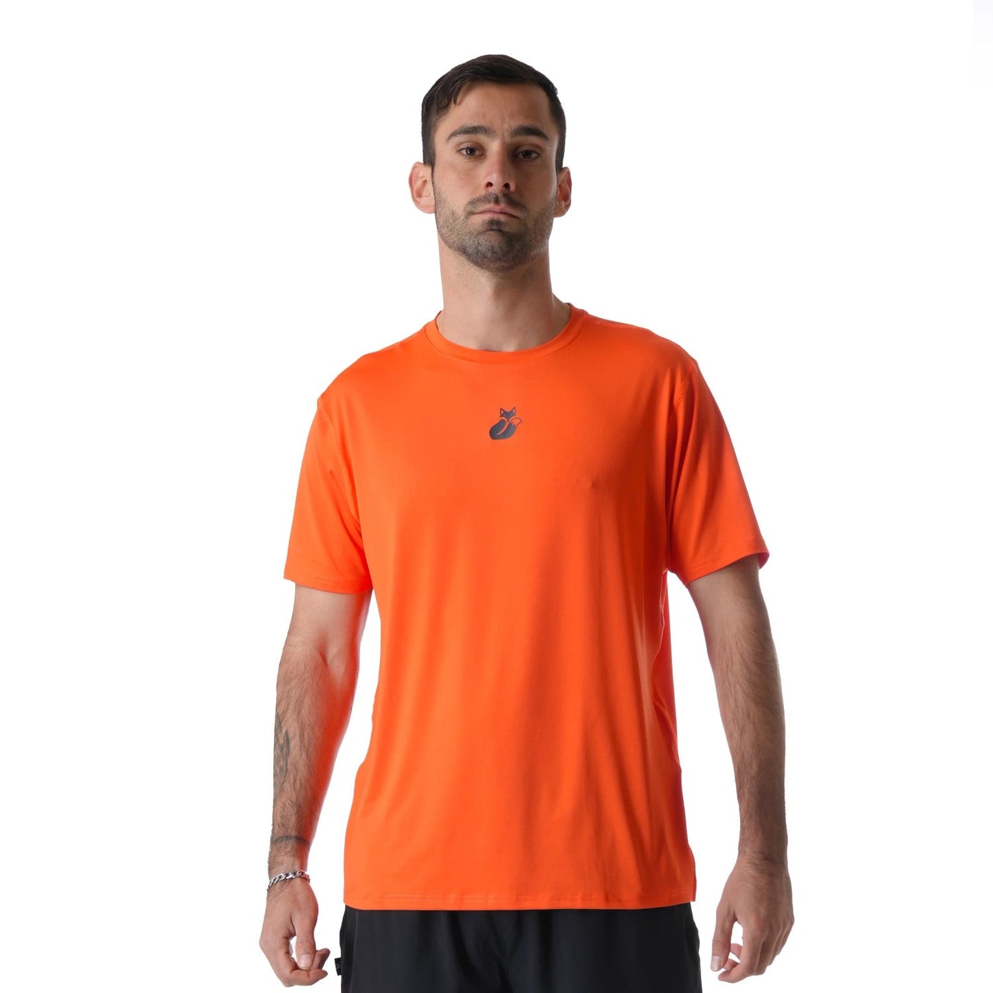 Polera deportiva Poly Tilki Temel naranja Talla M