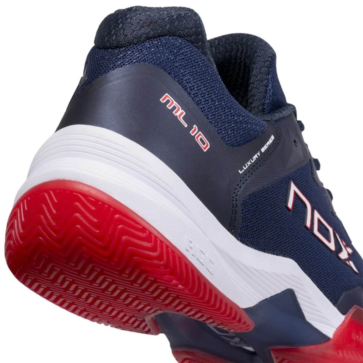 Zapatilla Nox ML10 HEXA Blue Fiery Red Talla 11US-45EU (29,35CM) 2023/24