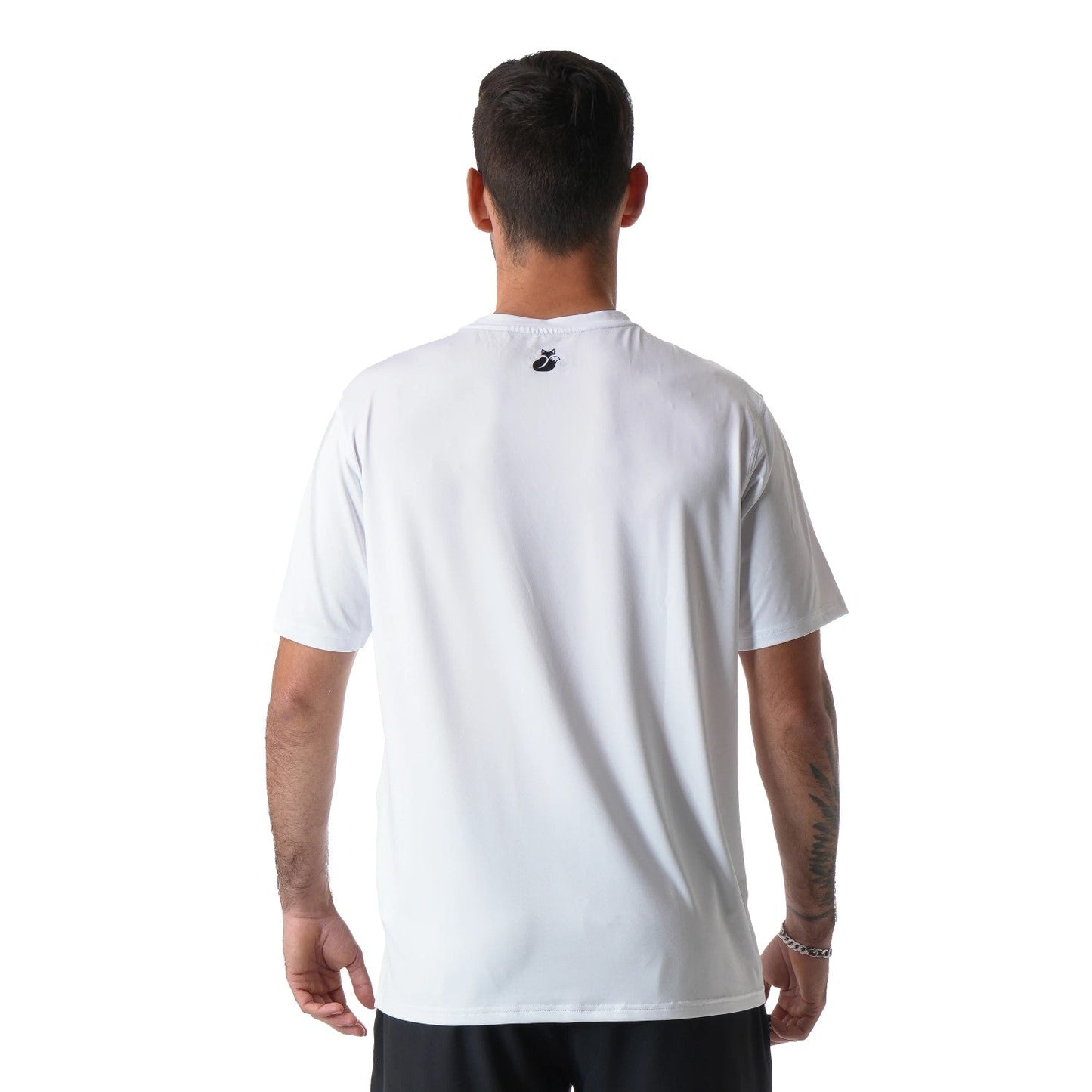 Polera deportiva Poly Tilki Temel blanca Talla XS