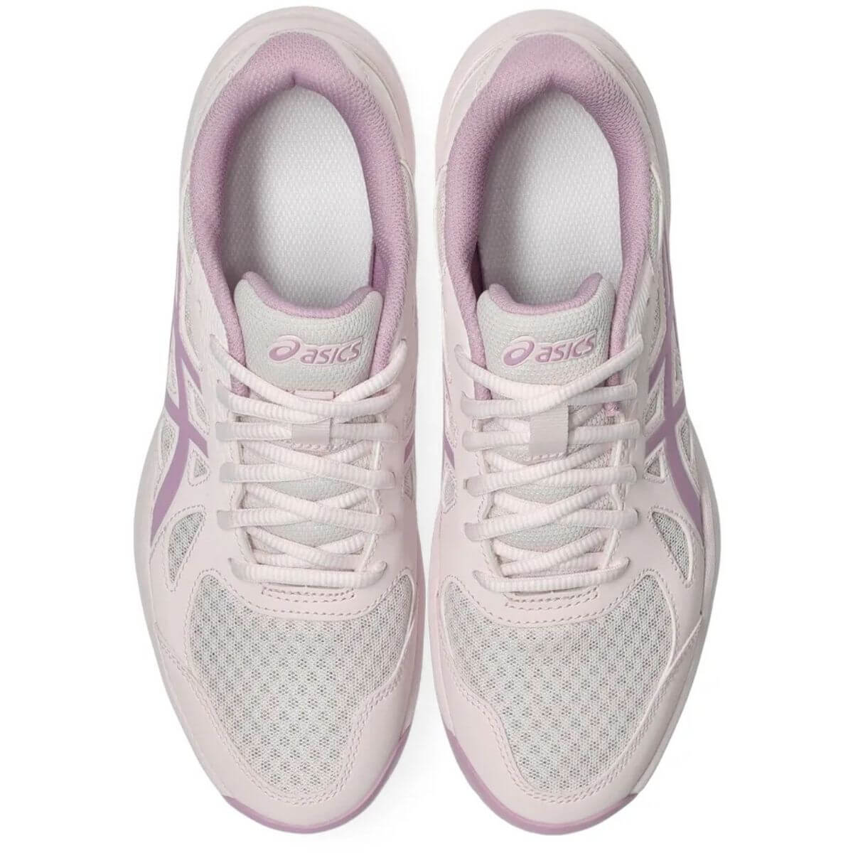 Zapatilla Asics Voleibol Mujer Upcourt 6 Pale Pink Light Ube Talla 8.5US-40EU (25.5 Cm)