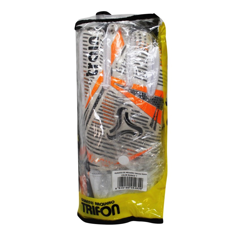 Guantes de arquero Trifón blanco N°10