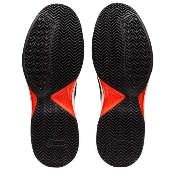 Zapatilla Asics Gel Padel Pro 5 Negro Rojo Talla 12US-46,5EU (29,5 Cm)