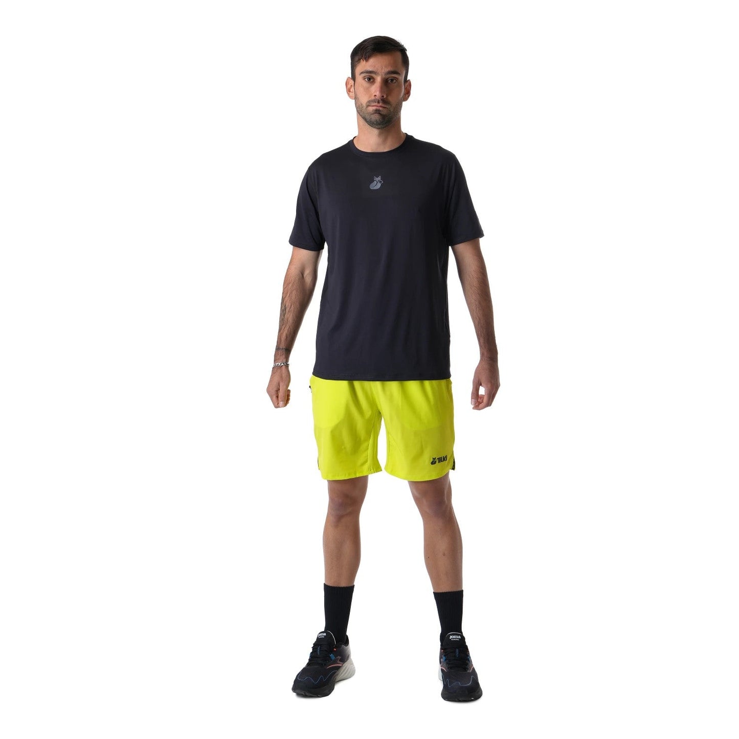 Short Poly Tilki Temel amarillo fluor Talla L