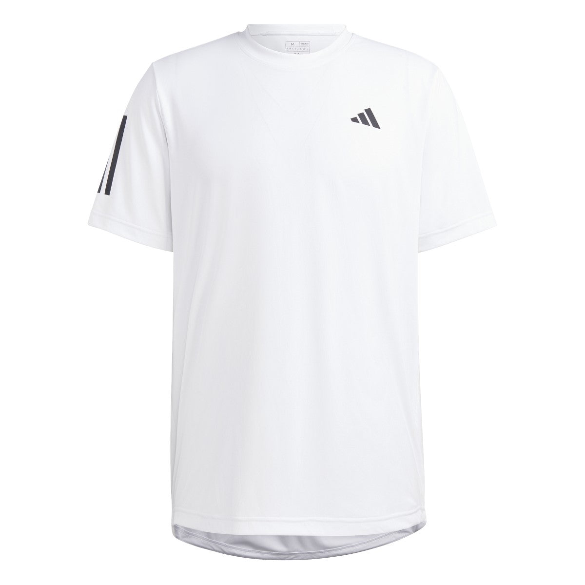 Polera adidas Blanca logo negro S
