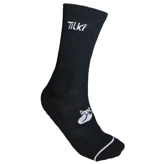 Calcetín Crew D2 Tilki Lehinde Black/White M24W (L) 43-46
