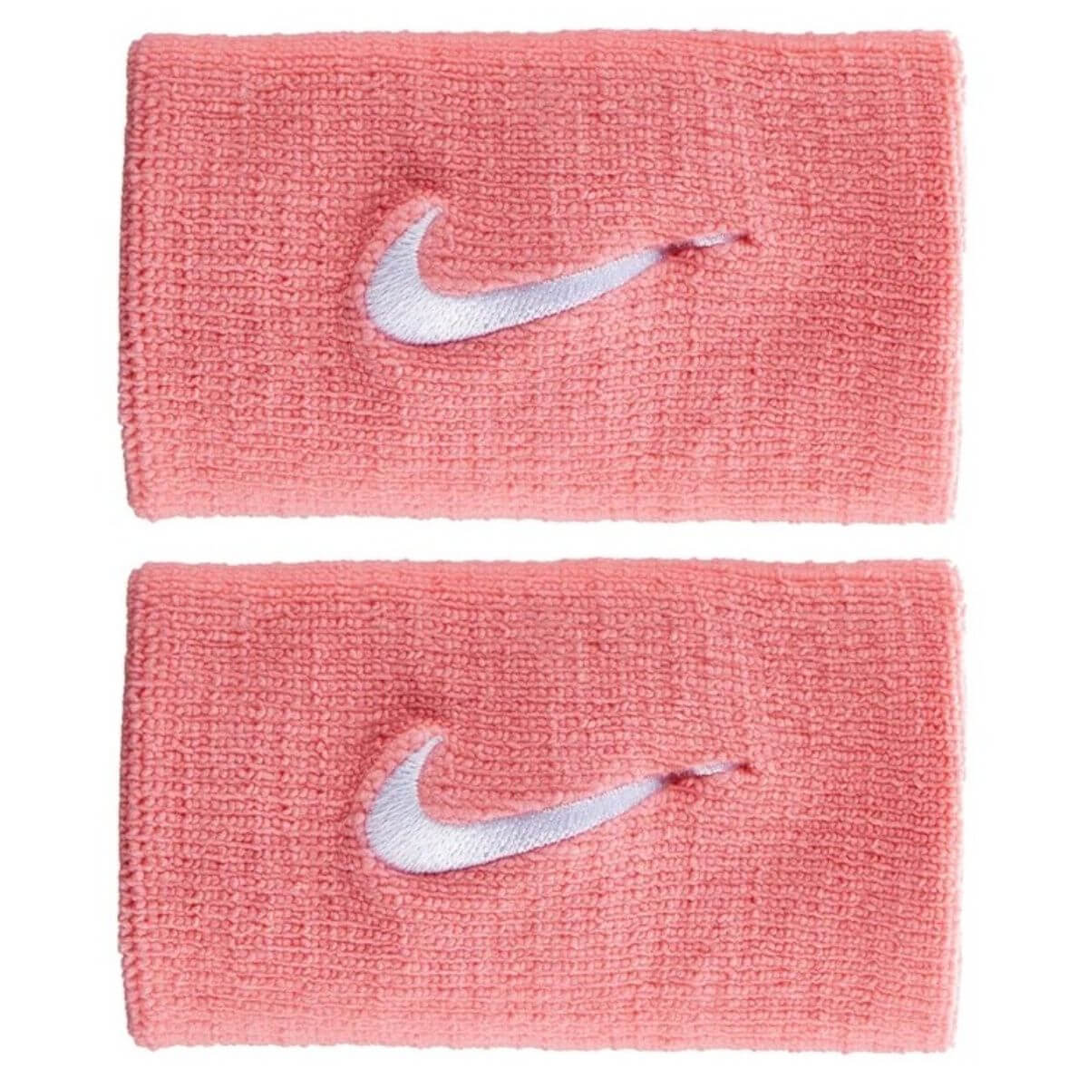 Muñequera Nike Premier Rosado Logo Blanco Sellada