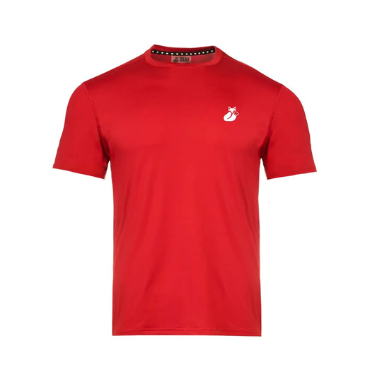 Polera M/C Khombi Polyester Tilki Temel Red M25S
