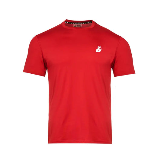 Polera M/C Polyester 2.0 Tilki Temel Red M25S Talla L