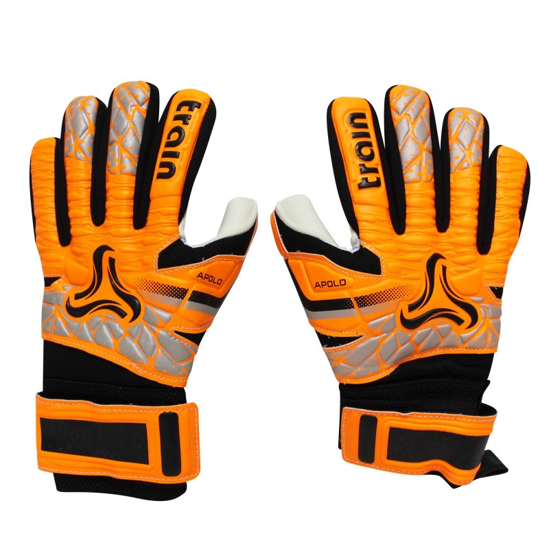Guantes de arquero Apolo naranja N°6
