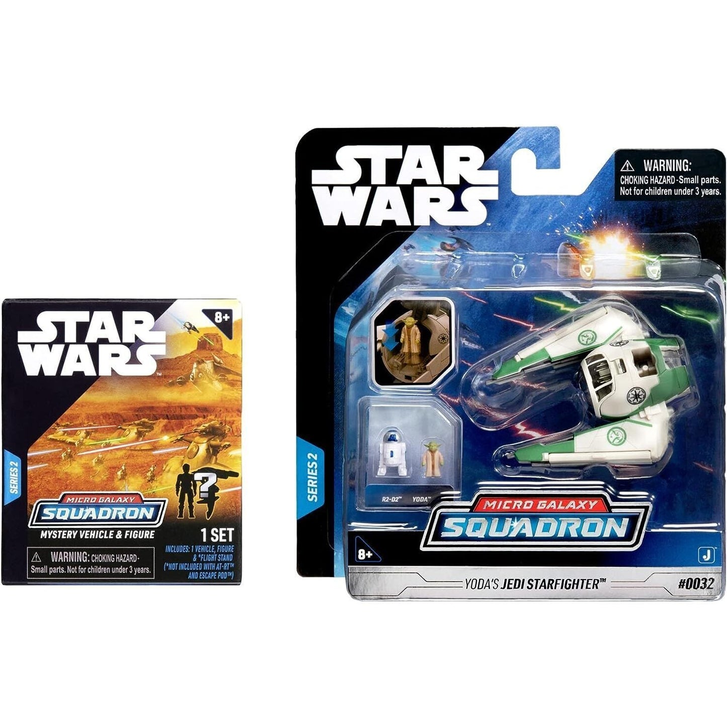 Micro Galaxy - series 2 - #0032 Starfighter Jedi (Yoda)