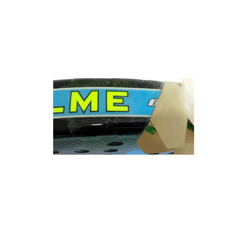 Protector Pala Padel No+Crash Silicona Transparente Corrugado Talla L